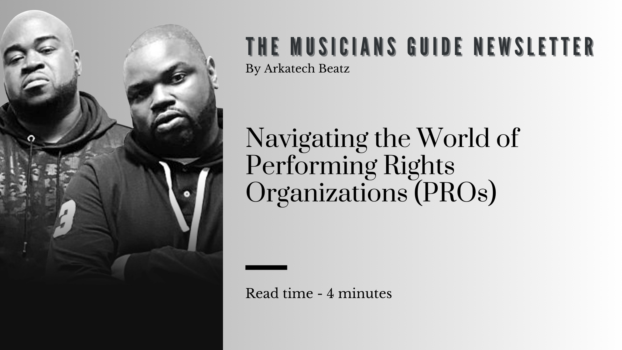 Navigating the World of Performing Rights Organizations (PROs)