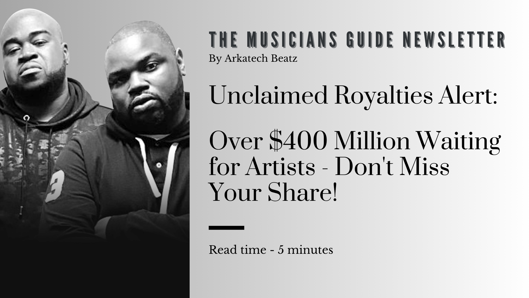 Unclaimed Royalties Alert: Over $400 Million Waiting for Artists - Don't Miss Your Share!