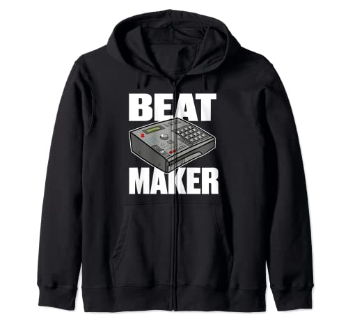 Beat Maker and Music Producer Zip Hoodie