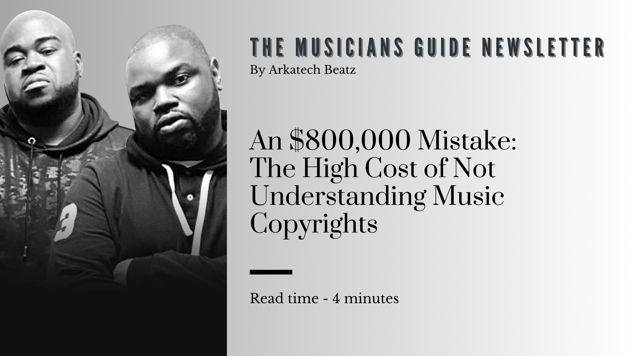 An $800,000 Mistake: The High Cost of Not Understanding Music Copyrights