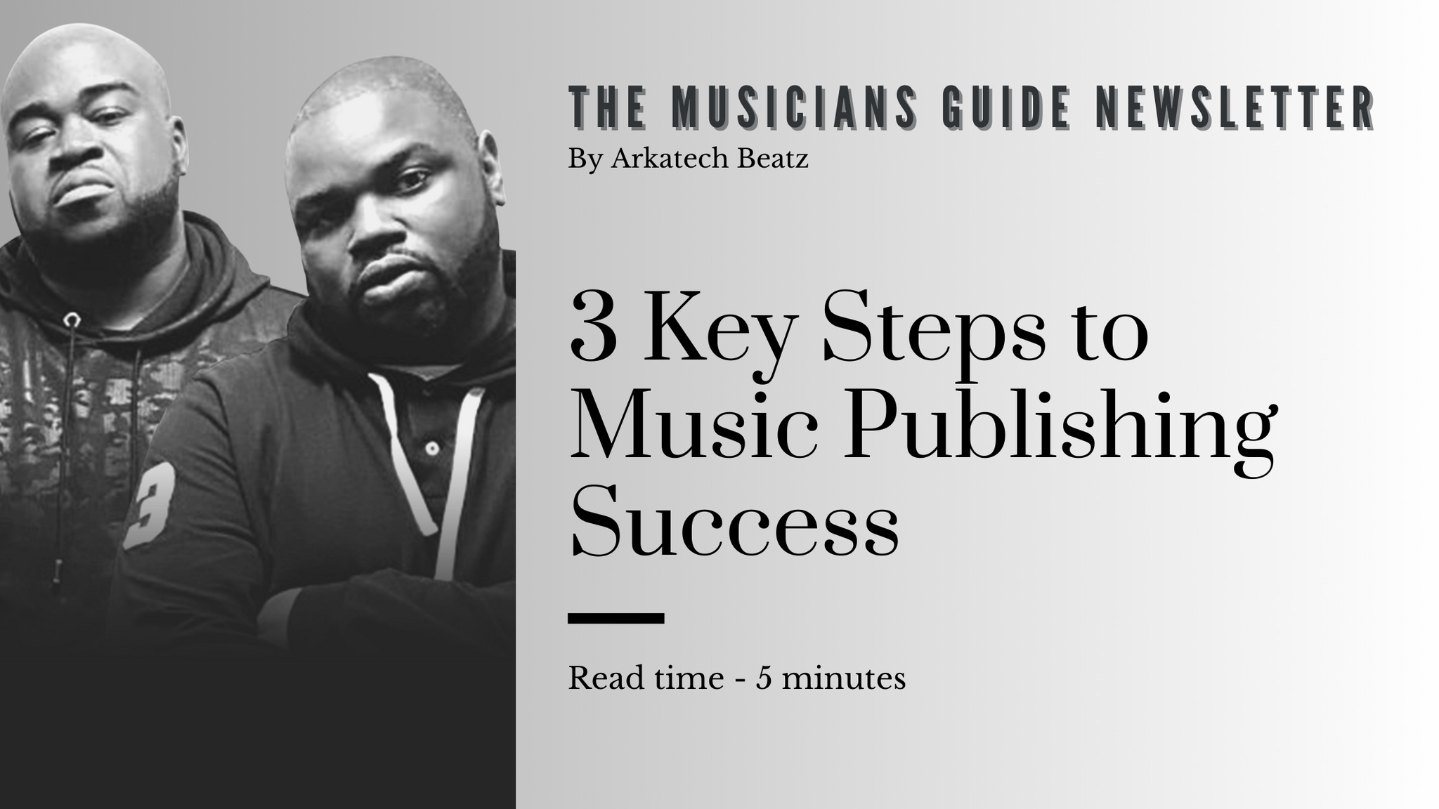 3 Key Steps To Music Publishing Success