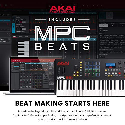 AKAI Professional MPK261 - USB MIDI Keyboard Controller – arkatechbeatz.com